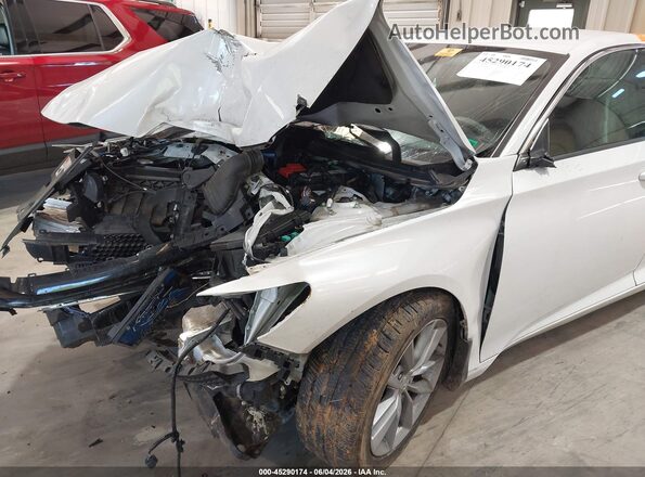1HGCV1F16MA103980 2021 HONDA ACCORD Белый Вид спереди