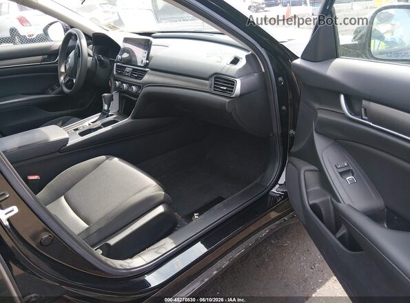 1HGCV1F16MA123775 2021 HONDA ACCORD Black Vista interior delantera