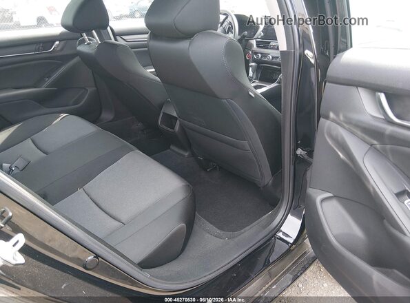 1HGCV1F16MA123775 2021 HONDA ACCORD Black Vista de la etiqueta del VIN