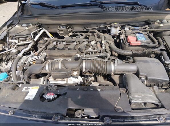 1HGCV1F16MA123775 2021 HONDA ACCORD Black Vista trasera