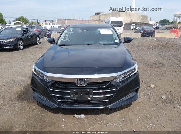 1HGCV1F16MA123775 2021 HONDA ACCORD Black Vista del cuadro de instrumentos