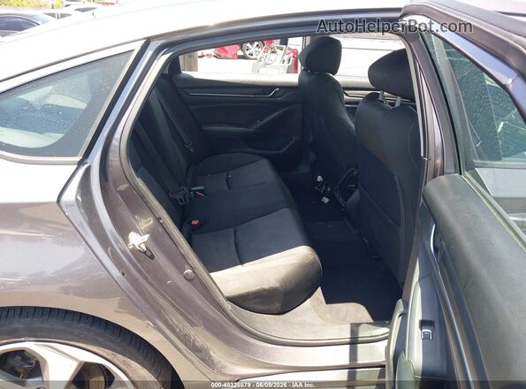 1HGCV1F17JA000787 2018 HONDA ACCORD Gray VIN կոդի պիտակի տեսք