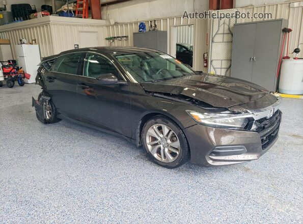 1HGCV1F17JA031330 2018 HONDA ACCORD Brown წინა მარჯვენა