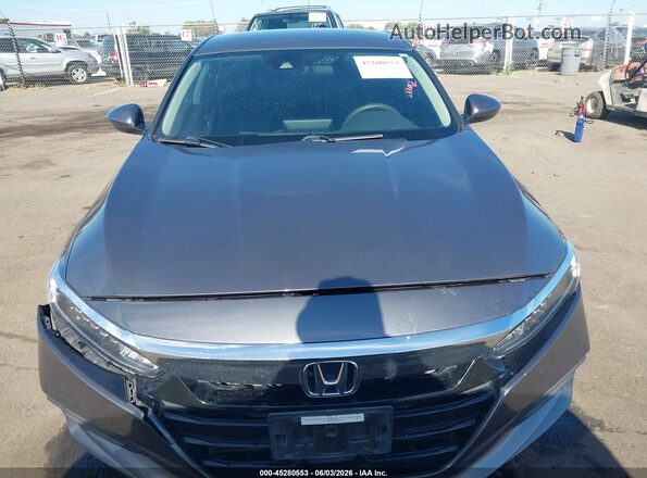 1HGCV1F17JA034423 2018 HONDA ACCORD Gray 
