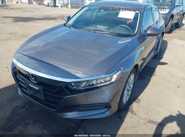 1HGCV1F17JA034423 2018 HONDA ACCORD Gray 