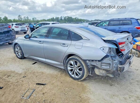 1HGCV1F17KA013346 2019 HONDA ACCORD Silver უკანა მარცხენა