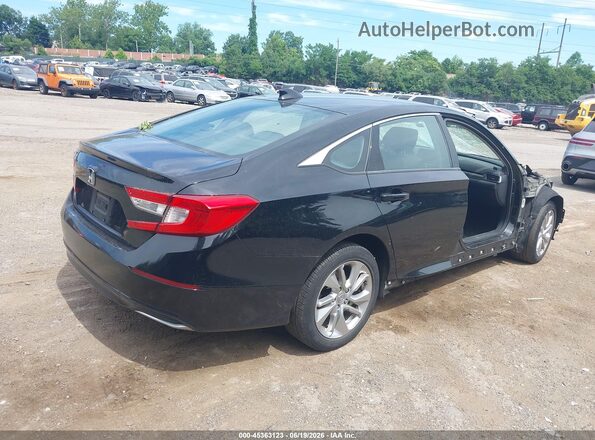 1HGCV1F17KA015968 2019 HONDA ACCORD Black უკანა მარჯვენა