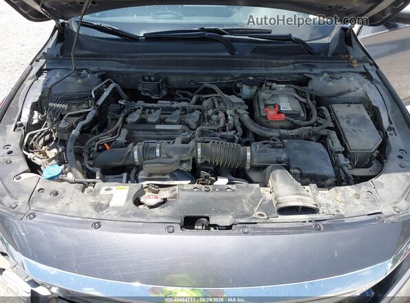1HGCV1F17KA167068 2019 HONDA ACCORD Серый Вид сзади