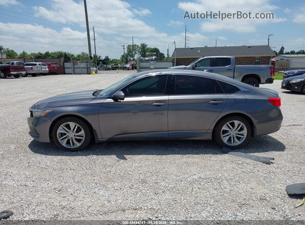 1HGCV1F17KA167068 2019 HONDA ACCORD Серый 