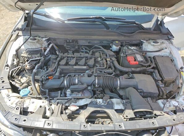 1HGCV1F17KA173923 2019 HONDA ACCORD White 