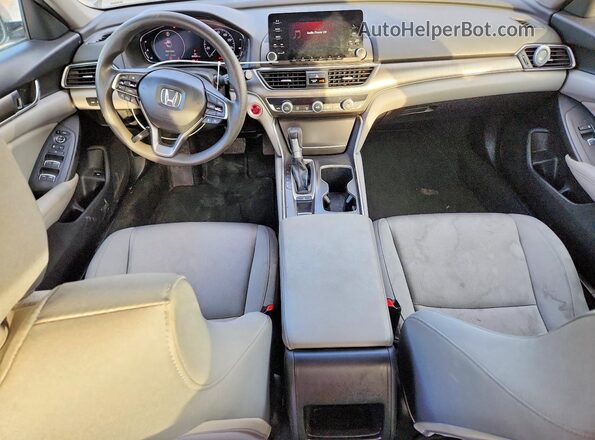 1HGCV1F17LA022470 2020 HONDA ACCORD Silver Dashboard view