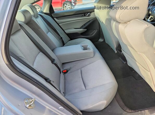 1HGCV1F17LA022470 2020 HONDA ACCORD Silver Rear seats view