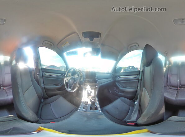 1HGCV1F17LA084595 2020 HONDA ACCORD Silver Vista de la etiqueta del VIN