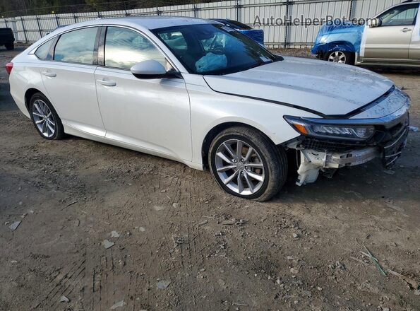 1HGCV1F17MA052862 2021 HONDA ACCORD White წინა მარჯვენა