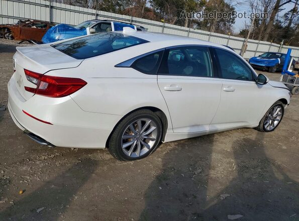 1HGCV1F17MA052862 2021 HONDA ACCORD White უკანა მარჯვენა