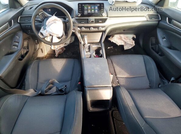 1HGCV1F17MA052862 2021 HONDA ACCORD White წინა პანელის ხედი