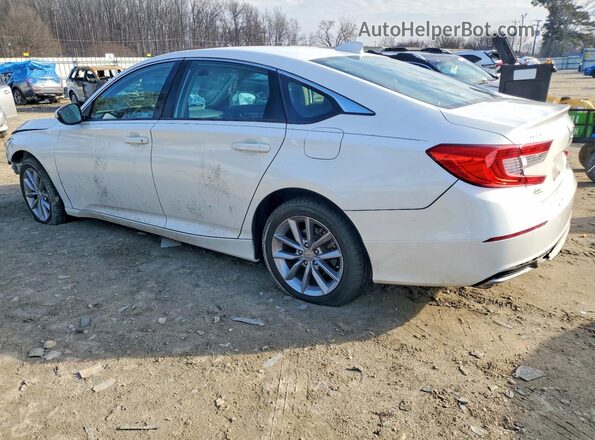 1HGCV1F17MA052862 2021 HONDA ACCORD White უკანა მარცხენა