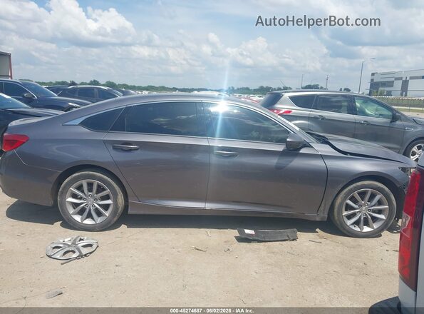 1HGCV1F17MA062050 2021 HONDA ACCORD Gray Vista interior trasera
