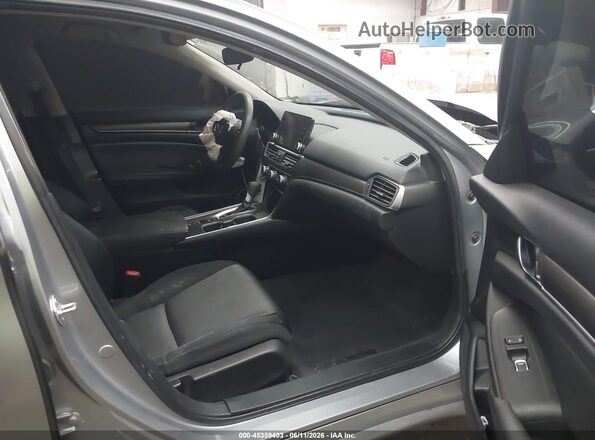 1HGCV1F17MA071587 2021 HONDA ACCORD Silver Вид салону спереду