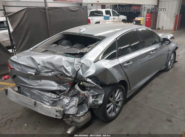 1HGCV1F17MA071587 2021 HONDA ACCORD Silver Задня права чверть