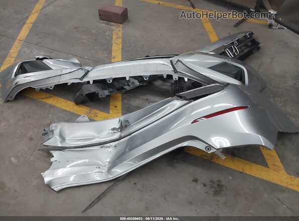 1HGCV1F17MA071587 2021 HONDA ACCORD Silver Вид щитка приладів