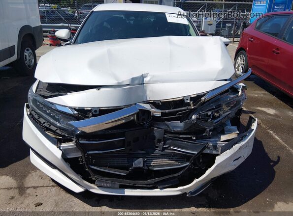 1HGCV1F17MA112851 2021 HONDA ACCORD White Front view