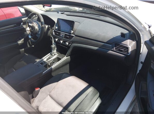 1HGCV1F17MA112851 2021 HONDA ACCORD White Front interior view