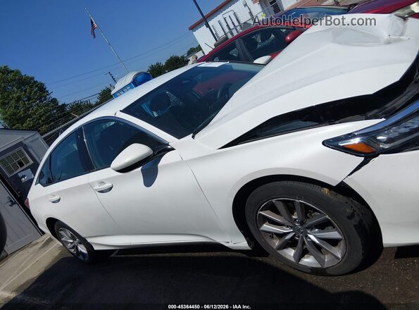 1HGCV1F17MA112851 2021 HONDA ACCORD White Rear interior view
