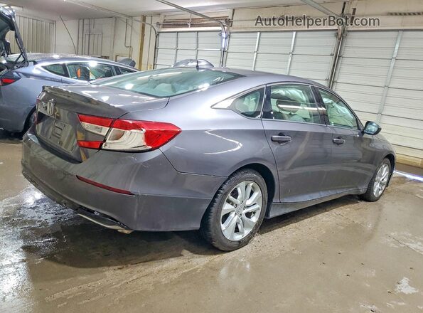 1HGCV1F18JA152240 2018 HONDA ACCORD Gray 