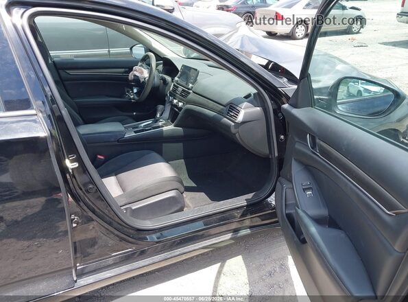 1HGCV1F18JA267565 2018 HONDA ACCORD Black Vista interior delantera