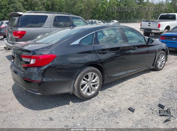 1HGCV1F18JA267565 2018 HONDA ACCORD Black Trasero derecho