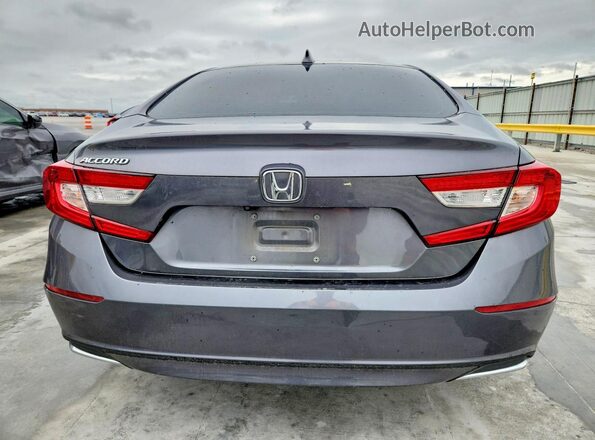 1HGCV1F18KA004347 2019 HONDA ACCORD Gray Vista trasera