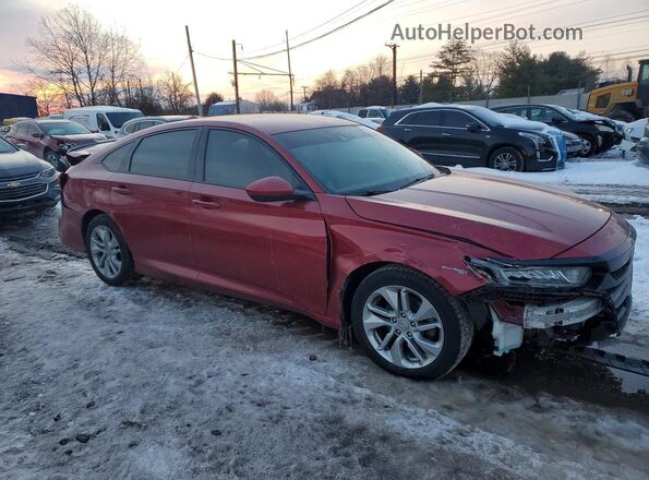 1HGCV1F18KA014232 2019 HONDA ACCORD Burgundy Առջևի աջ