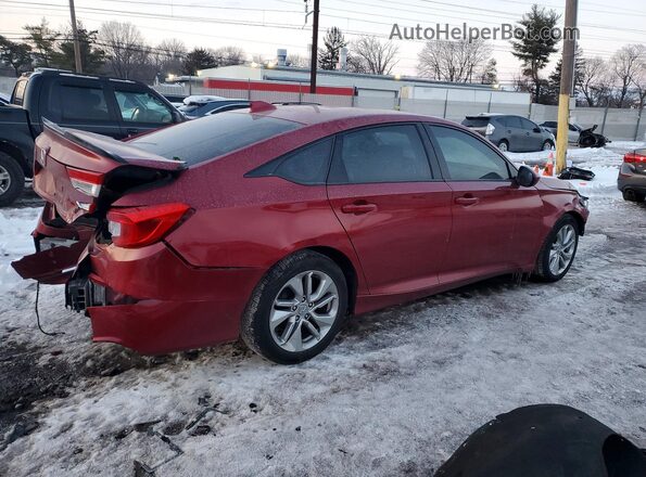 1HGCV1F18KA014232 2019 HONDA ACCORD Burgundy Հետևի աջ