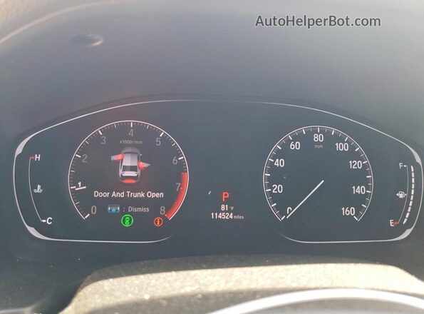 1HGCV1F18KA022444 2019 HONDA ACCORD White 