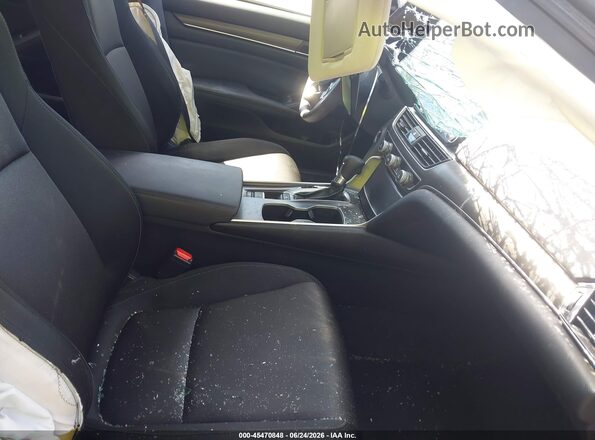 1HGCV1F18KA034352 2019 HONDA ACCORD Gray Front interior view