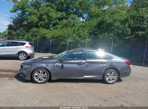 1HGCV1F18KA034352 2019 HONDA ACCORD Gray 360 interior view