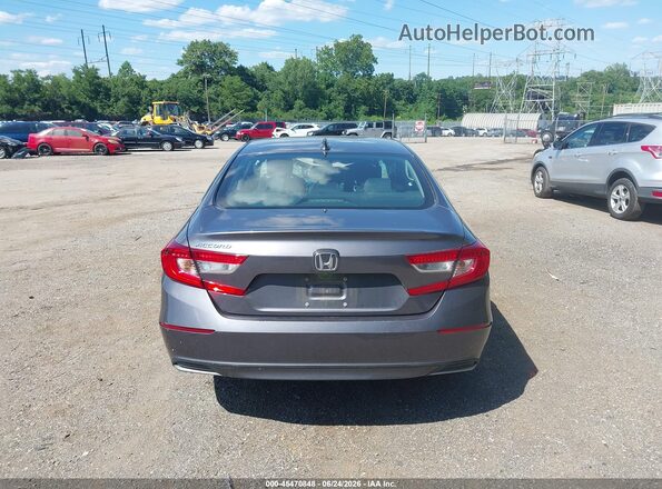 1HGCV1F18KA034352 2019 HONDA ACCORD Gray 