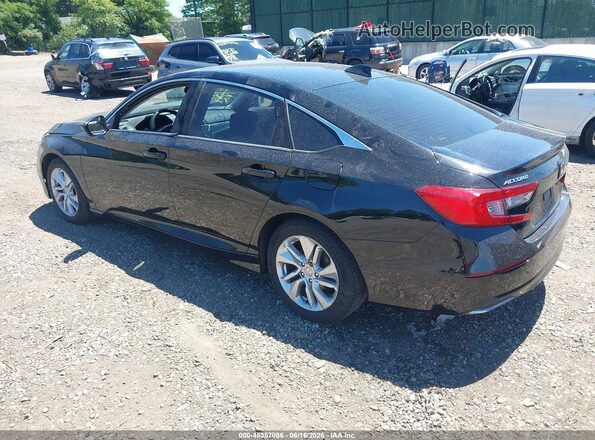 1HGCV1F18KA055170 2019 HONDA ACCORD Black Հետևի ձախ