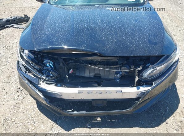 1HGCV1F18KA055170 2019 HONDA ACCORD Black Դիմացի տեսք