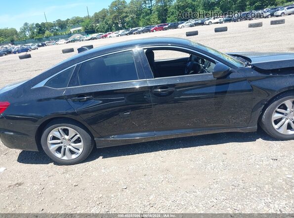1HGCV1F18KA055170 2019 HONDA ACCORD Black Սալոնի հետևի տեսք