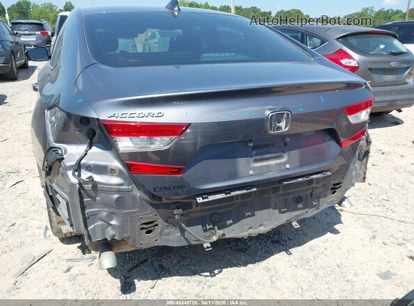 1HGCV1F18KA060126 2019 HONDA ACCORD Gray Vista frontal