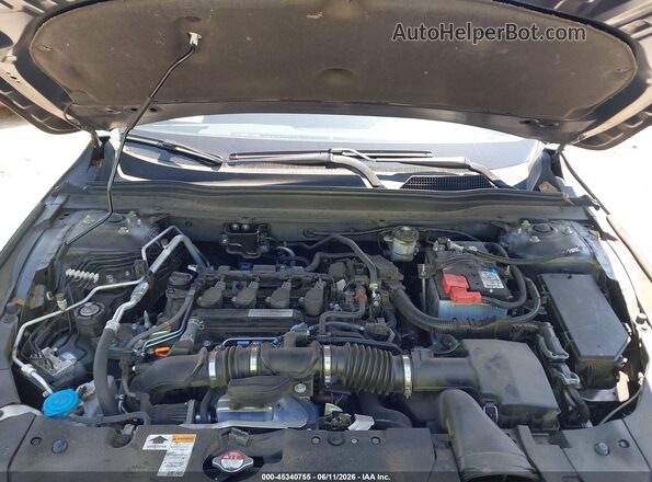 1HGCV1F18KA060126 2019 HONDA ACCORD Gray Vista trasera