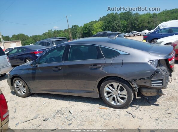 1HGCV1F18KA060126 2019 HONDA ACCORD Gray Vista interior de 360 grados