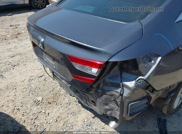 1HGCV1F18KA060126 2019 HONDA ACCORD Gray 