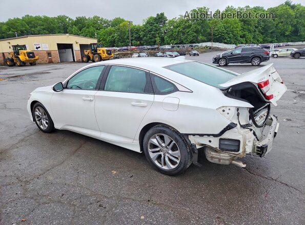 1HGCV1F18KA085687 2019 HONDA ACCORD White Tył lewy