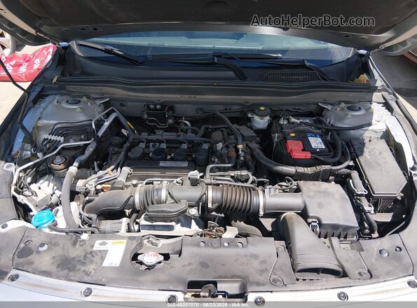 1HGCV1F18KA108689 2019 HONDA ACCORD Silver Vista trasera
