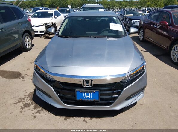 1HGCV1F18KA108689 2019 HONDA ACCORD Silver Vista del cuadro de instrumentos