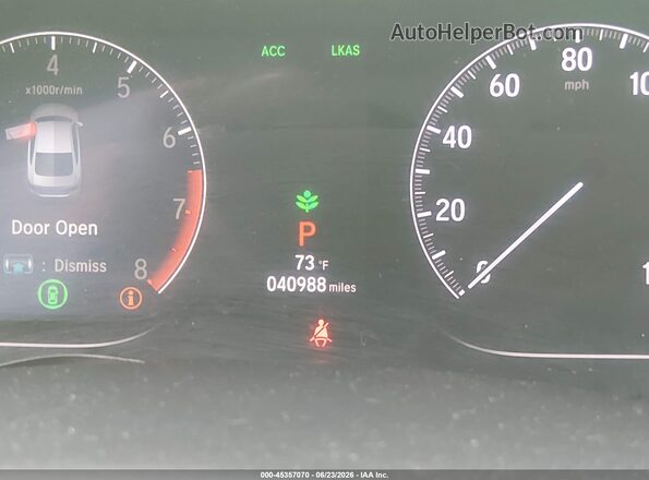 1HGCV1F18KA108689 2019 HONDA ACCORD Silver 