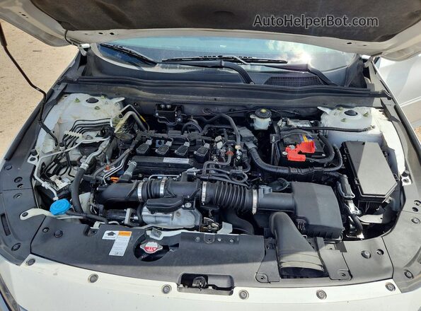 1HGCV1F18KA125931 2019 HONDA ACCORD White 
